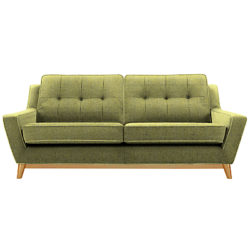 G Plan Vintage The Fifty Three Large 3 Seater Sofa Marl Green